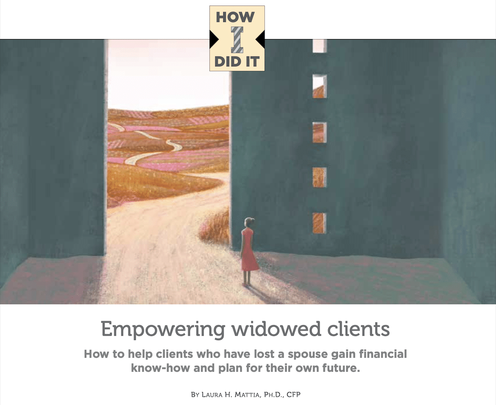 Empowering Widow Clients - Round the Table Magazine